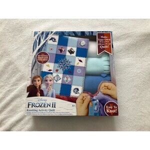 Disney Frozen Knotting Activity Fleece Quilt from Innovative Designs Ages 6+ NEW